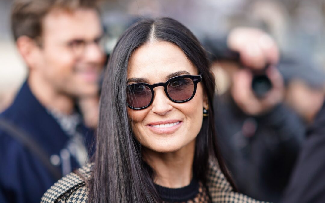 Demi Moore's Stylist Confirms Her Super Long Hair Is All Hers