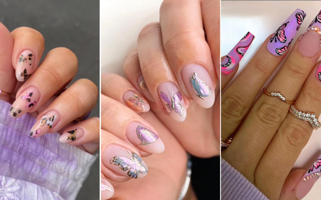 Butterfly Nails Are the Manicure Trend of Summer 2022 — See Photos
