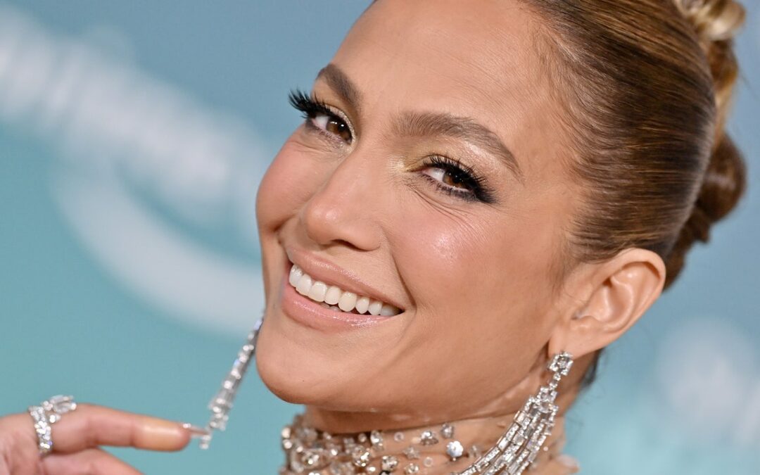 Jennifer Lopez Did TikTok’s “Lip Gloss Manicure” Trend and Nailed It — See the Photos