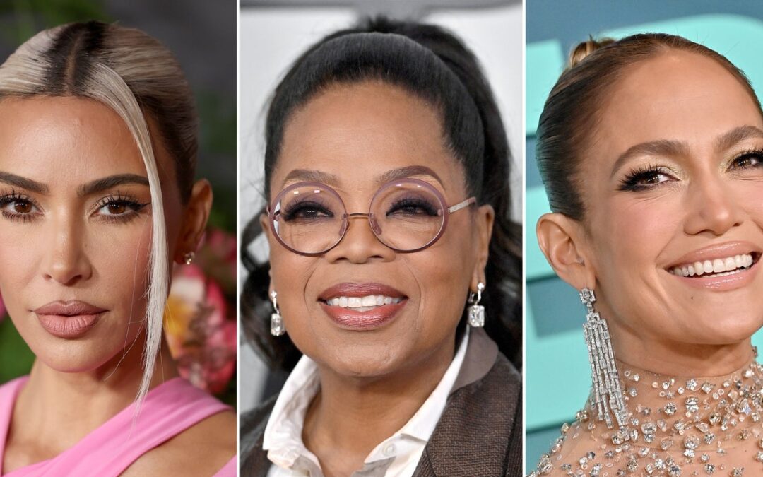 Jennifer Lopez, Oprah, and Kim Kardashian: Too Much Glam for One Selfie — See Photos