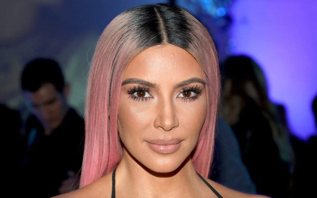 Kim Kardashian’s Pastel Pink Hello Kitty Nails Are Sweeter Than Spring — See the Photos
