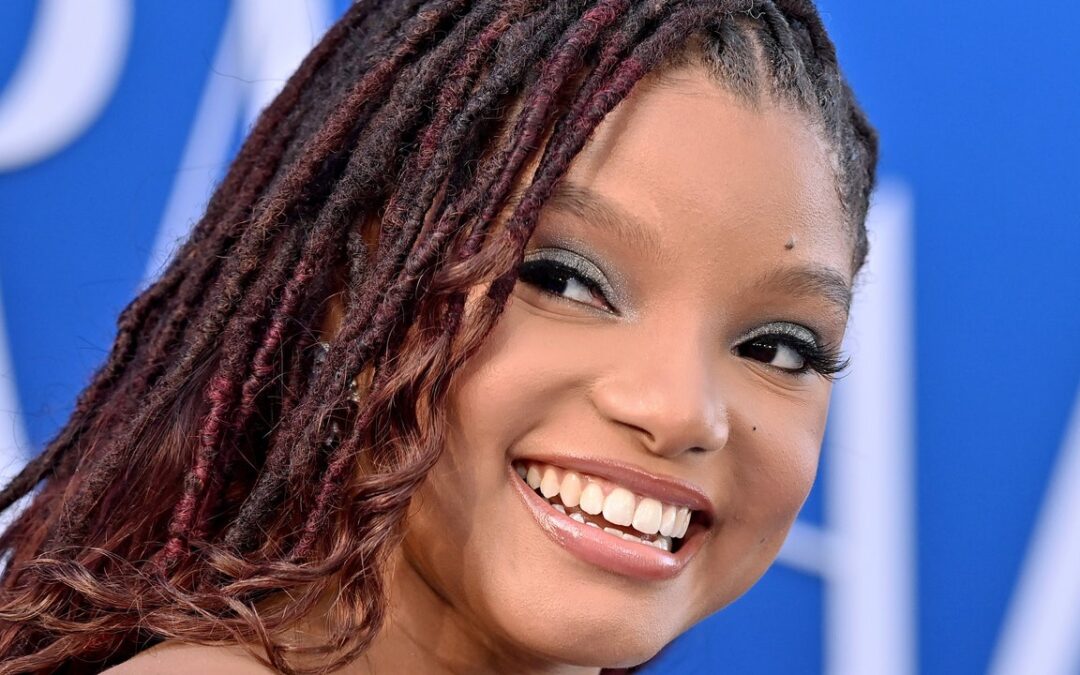 Halle Bailey’s Loc Ponytail Seems Simple Until You See It From the Back — See Photos