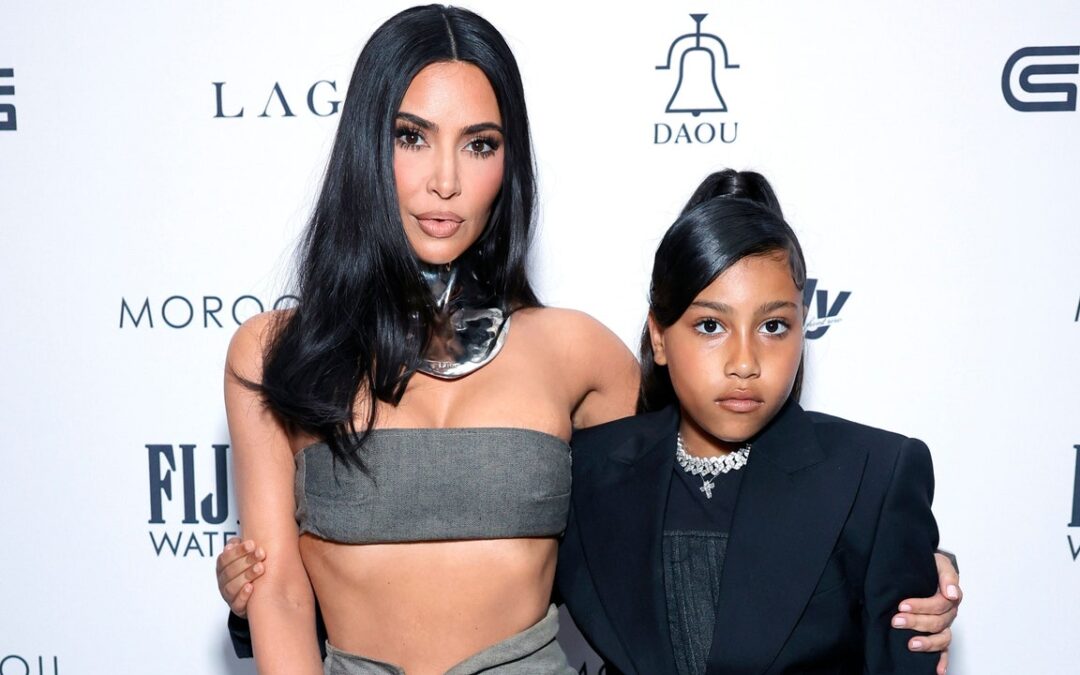 Kim Kardashian and North West Had Totally Opposite Beauty Vibes at the Met Gala — See Photo