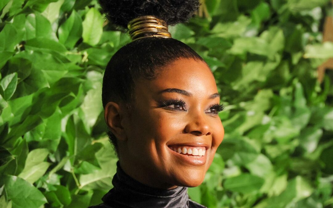 Gabrielle Union Has Perfected the Art of the Curled Bang, But, Like, Duh — See Photos