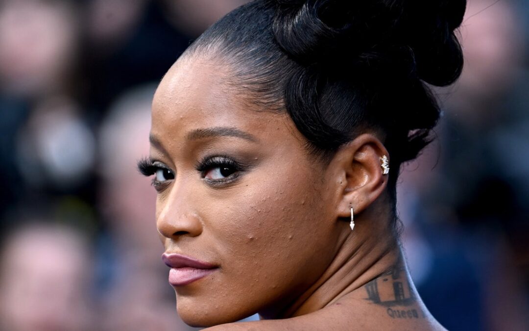 Keke Palmer’s Flipped-Out Baby Hairs Are the Star of Her Slick, Low Ponytail — See Photos