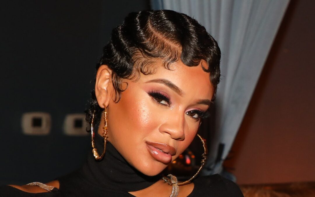 When I Say Saweetie Has the World’s Biggest Hair Accessory, I Mean It’s Literally Made of Hair — See Photos