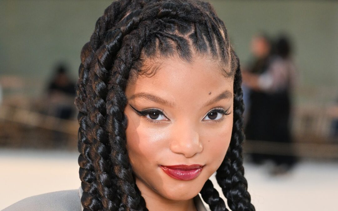 Halle Bailey’s Two Tiny, Perfectly Curled Baby Hairs Are All I’m Holding Onto Today — See Photos