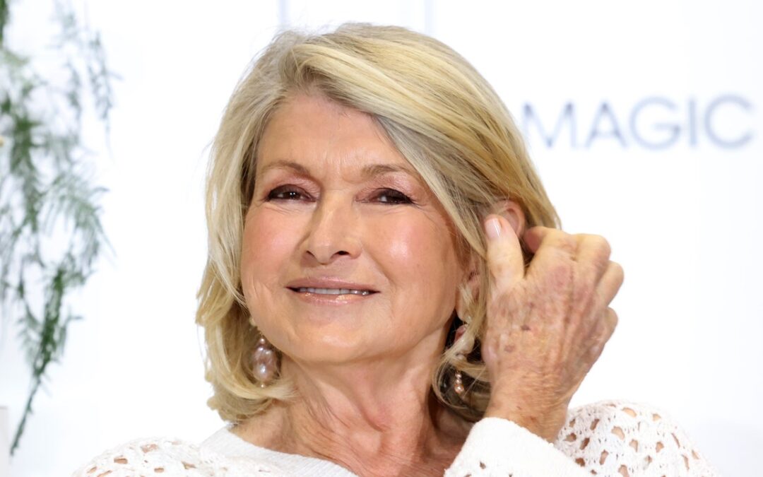 Martha Stewart Went Full “Breakfast at Tiffany’s” With Her Latest Updo — See Photos