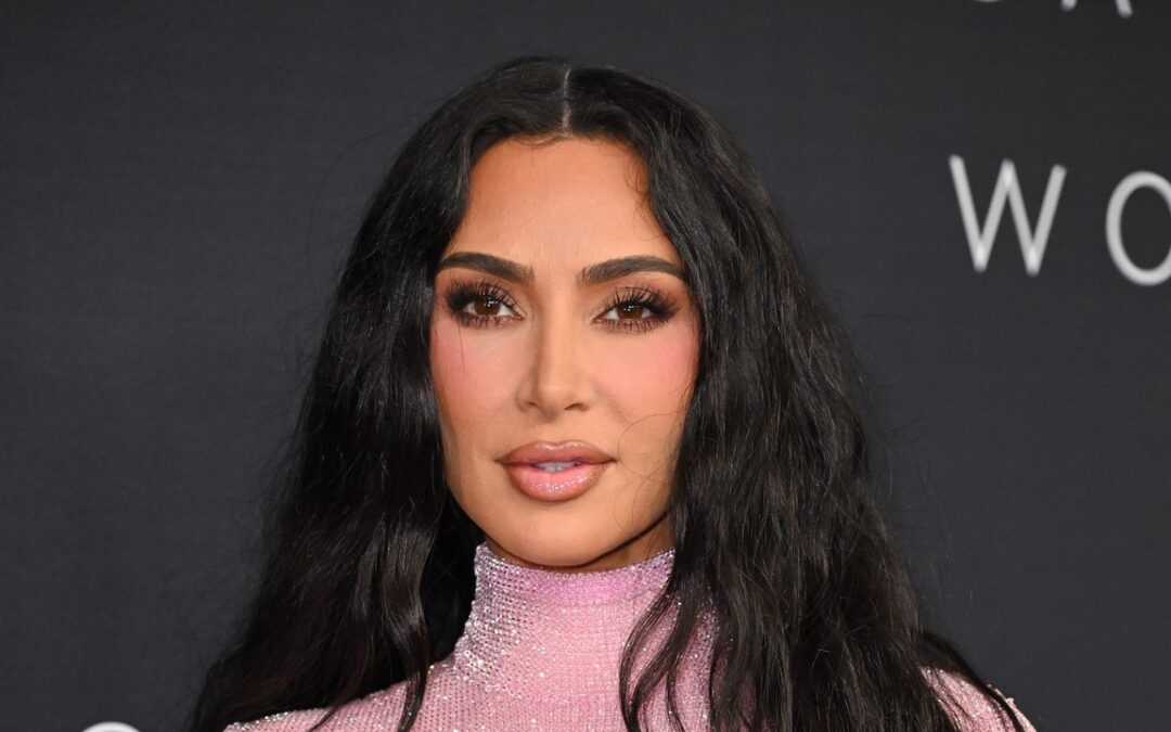 I Can Barely See Kim Kardashian’s Face Behind Her Peekaboo Updo — See the Photos